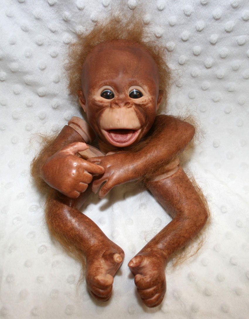 Reborn hot sale monkey kits